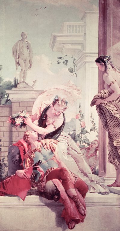 Rinaldo und Armida von Giovanni Battista Tiepolo